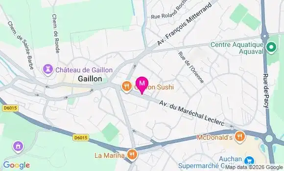 Localisation Catherine Roussel