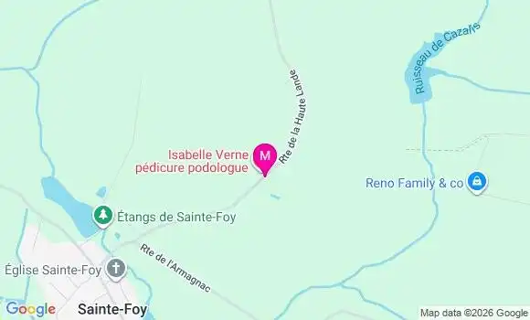 Localisation Isabelle Verne