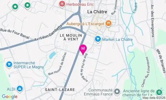 Localisation Maxime Aubard