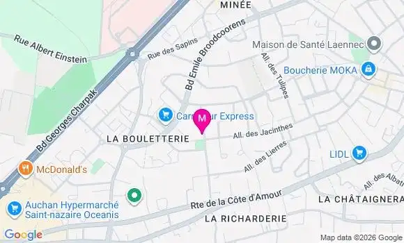 Localisation Laure Sourdrille