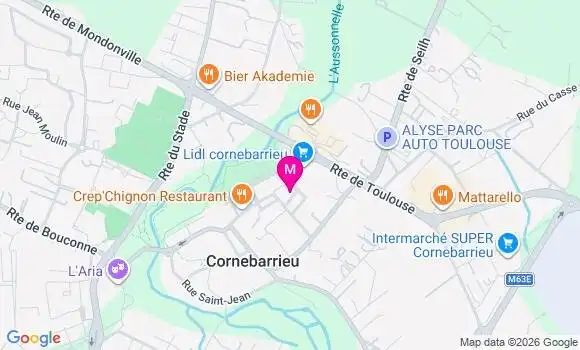 Localisation Pauline Caussat Braghieri