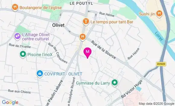Localisation Jeanne Dauvilliers