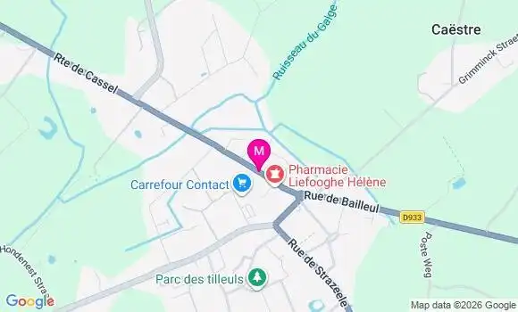 Localisation Astrid Toussaint