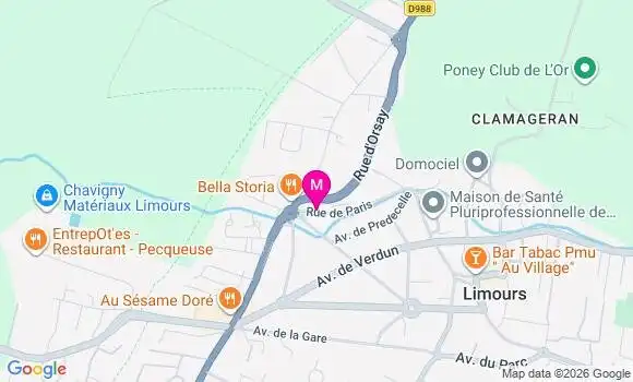 Localisation Thomas Chambon