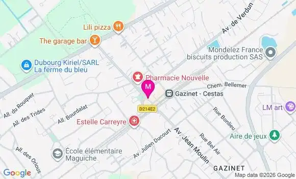 Localisation Noémie Gauthier
