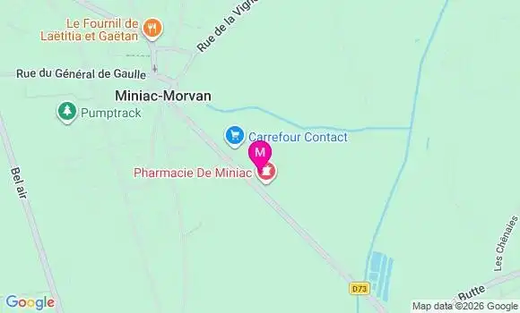 Localisation Evane Landure