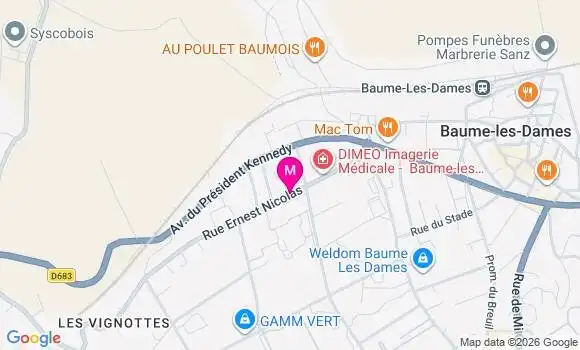 Localisation Laurine Jannin