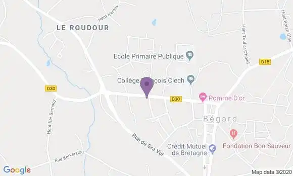 Localisation Alice Ertauran