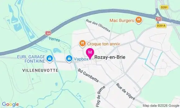 Localisation Anne Sophie Roulleau