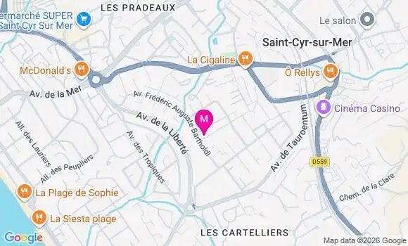 Localisation Marine Seux