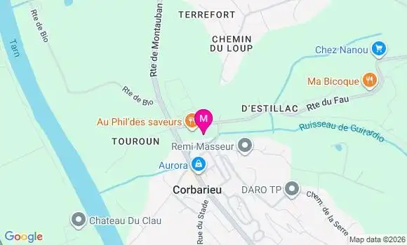 Localisation Chloe Muscat