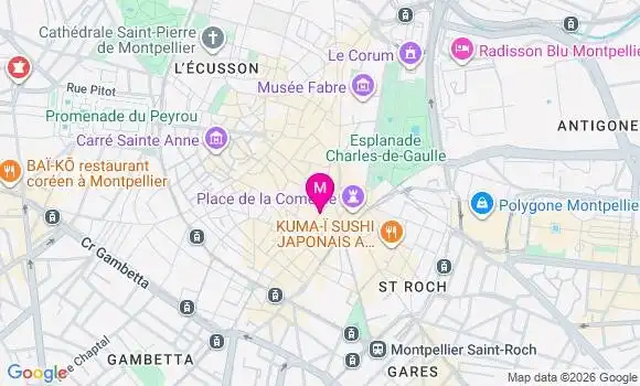 Localisation Anais Mahe