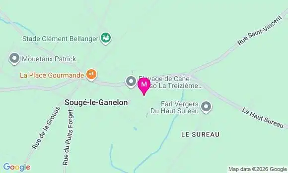 Localisation Jeanne Romilly