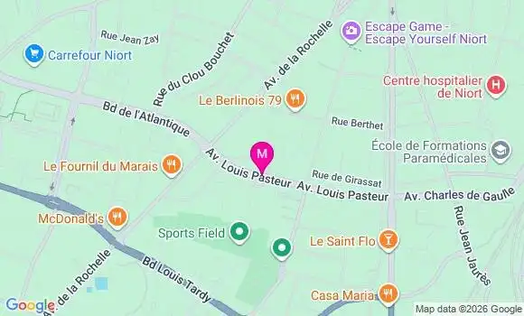 Localisation Anne Coudiere
