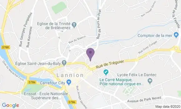 Localisation Thomas Bourgine