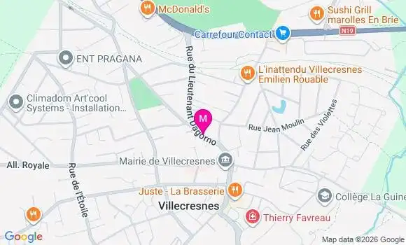 Localisation Auriane Delaunay