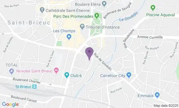 Localisation Martine Collin Labous