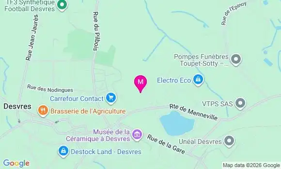 Localisation Honorine Ducrocq