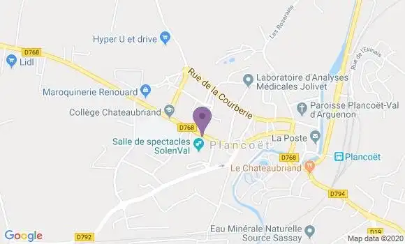 Localisation Armelle Couvreur