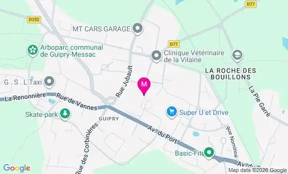 Localisation Lisa Bihan