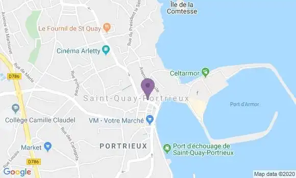 Localisation Marine De la Rochebrochard