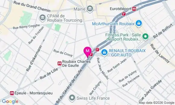 Localisation Ines Aouidj
