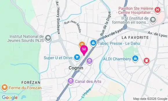 Localisation Alexis Favre
