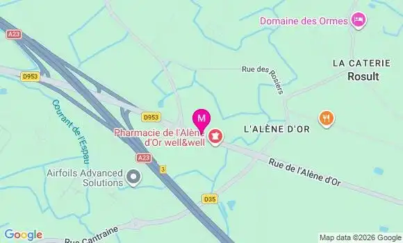 Localisation Amelie Leggett