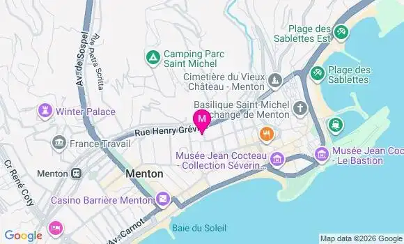Localisation Maxime Auzolle