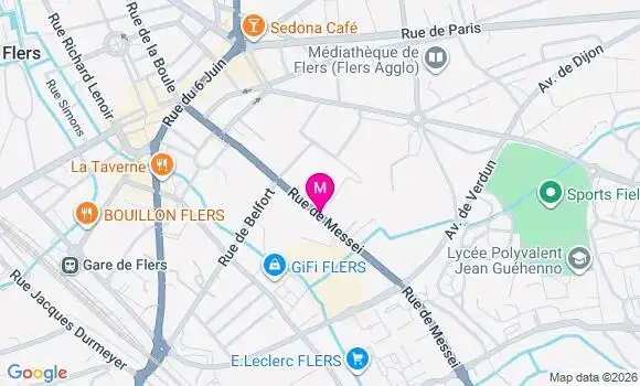 Localisation Emilie Desnoe Lucas