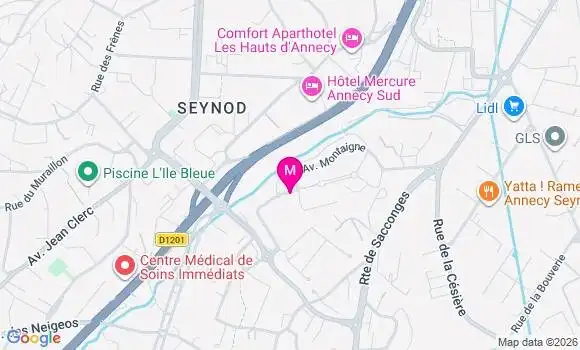 Localisation Milly Le Dem
