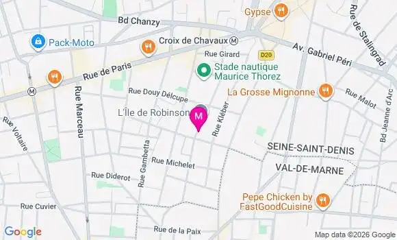 Localisation Laetitia Suchaire