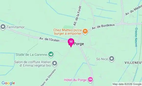 Localisation Nicolas Prud Homme