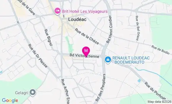 Localisation Camille Le Cor