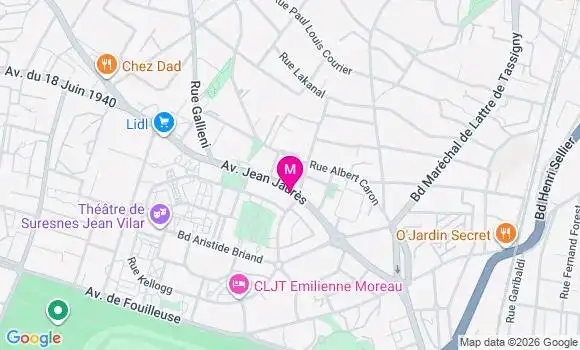 Localisation Claire Fidalis