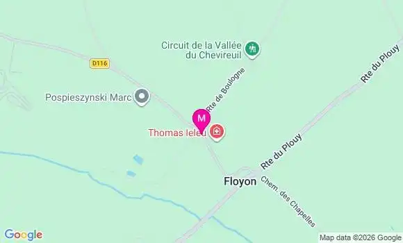 Localisation Thomas Leleu