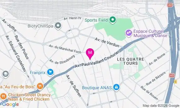 Localisation Mickael Salabi