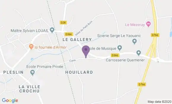 Localisation Tiphaine Besnard