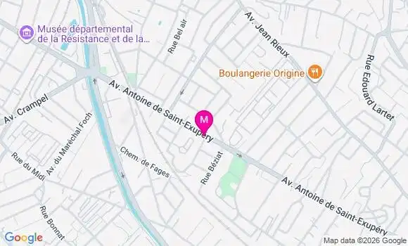 Localisation Aurelie Lafore