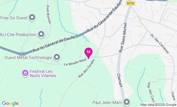 Localisation Alexandre Robert