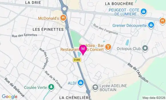 Localisation Baptiste Maire