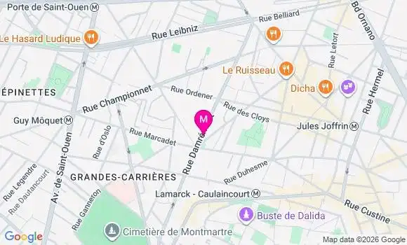 Localisation Geoffroy Robert
