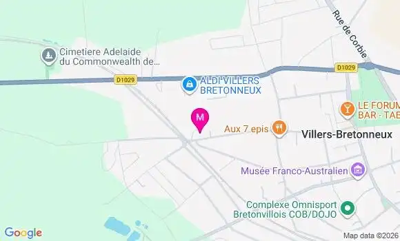 Localisation Mathilde Bremard