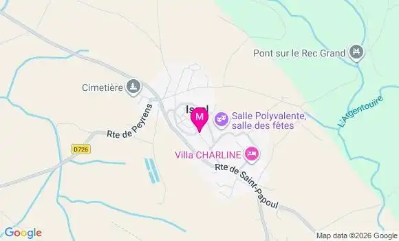 Localisation Baptiste Baury