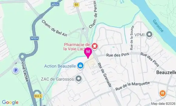 Localisation Maeva Ferret