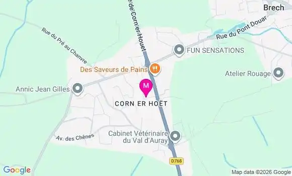 Localisation Constance Le Douarin