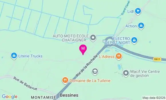 Localisation Justine Sorel