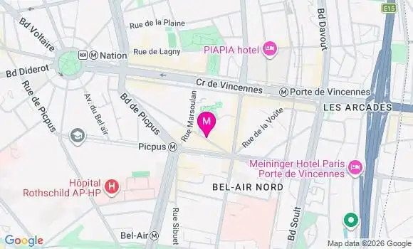 Localisation Ines Reynes