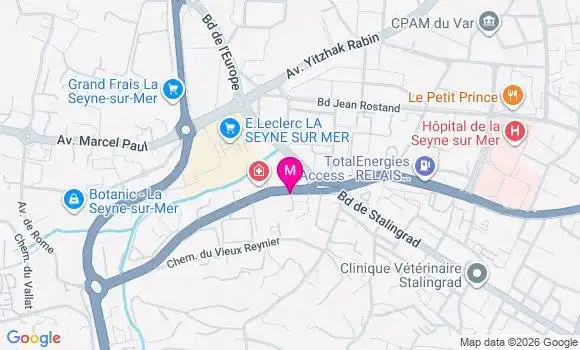 Localisation Louis Vallot