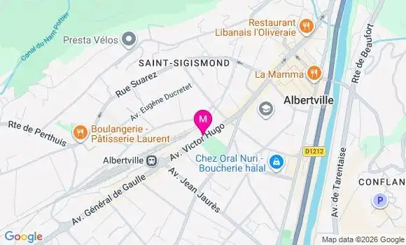 Localisation Maud Jamet